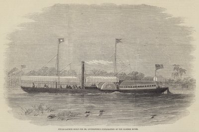 Steam-Launch Built for Dr Livingstone